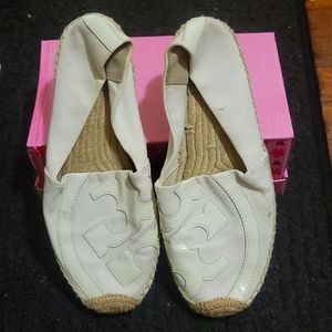 Tory Burch Authentic Espadrilles Size 8.5 with original Shoe Bag